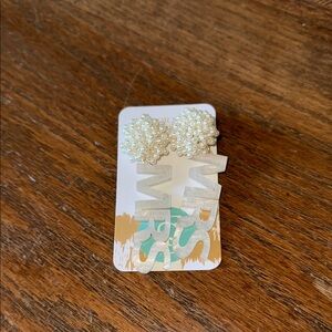 Taylor Shaye designs MRS pearl and shimmer earrings